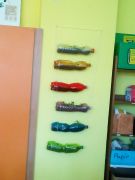 závěsné květináče z PET lahví